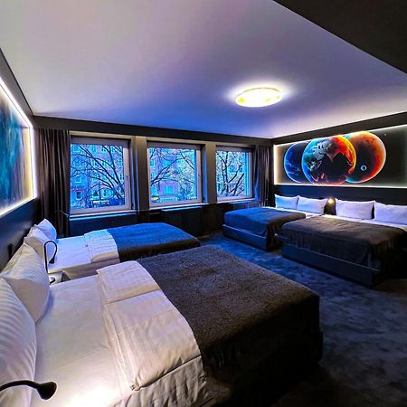 Sleephotels Cosmos Hamburg Bagian luar foto
