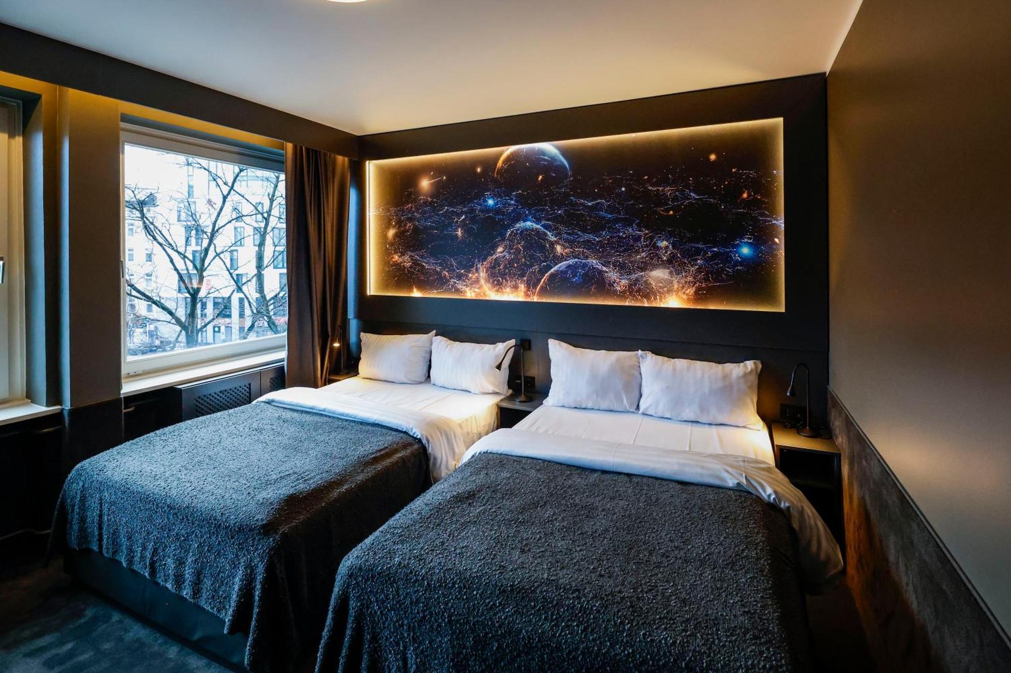 Sleephotels Cosmos Hamburg Bagian luar foto