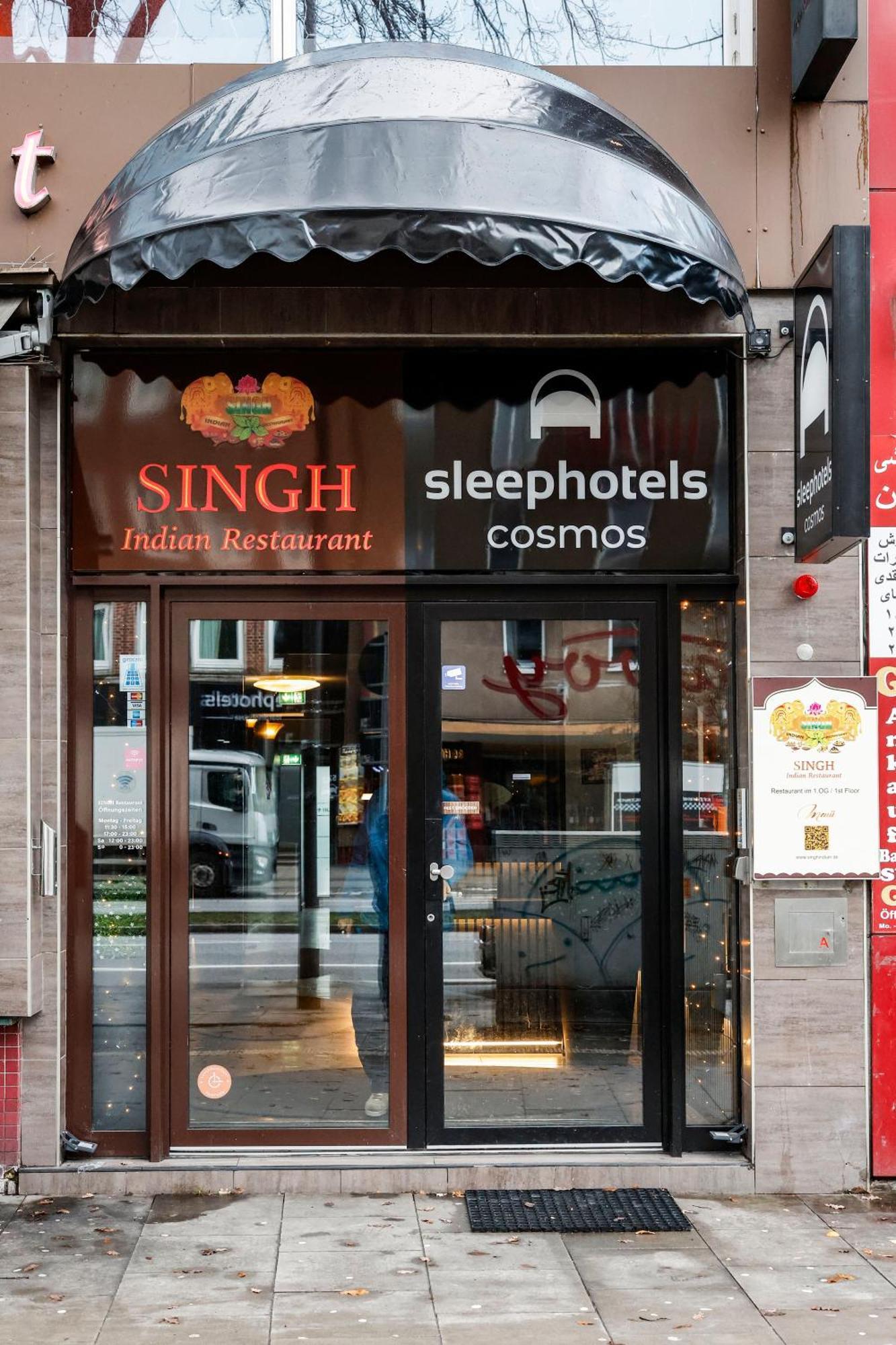 Sleephotels Cosmos Hamburg Bagian luar foto