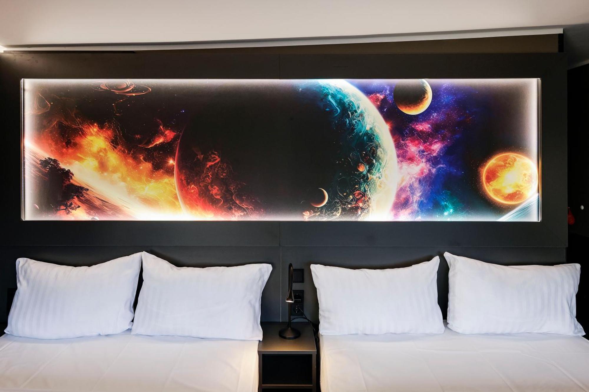 Sleephotels Cosmos Hamburg Bagian luar foto