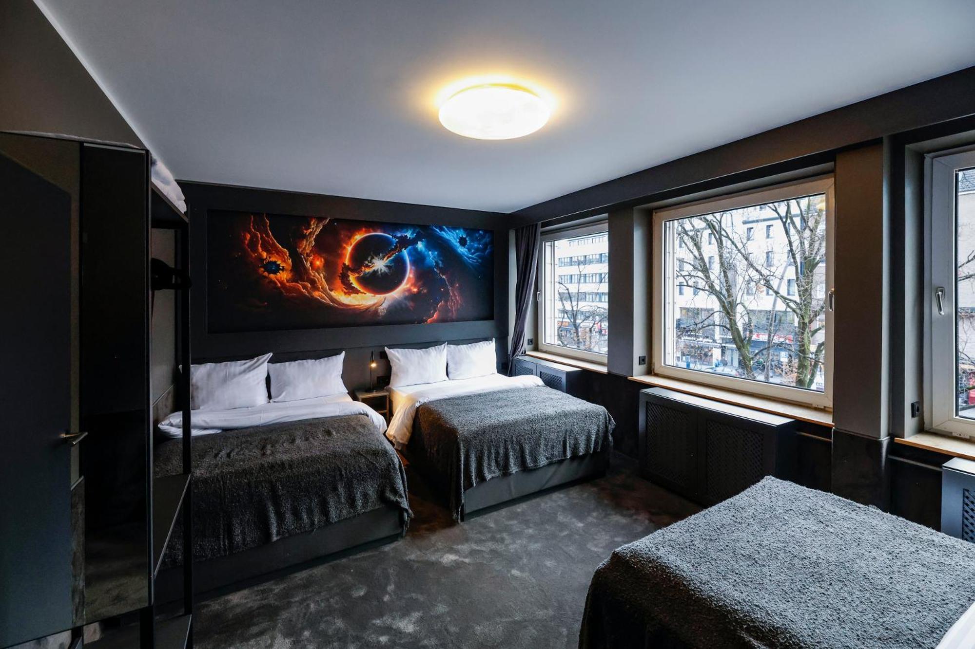 Sleephotels Cosmos Hamburg Bagian luar foto